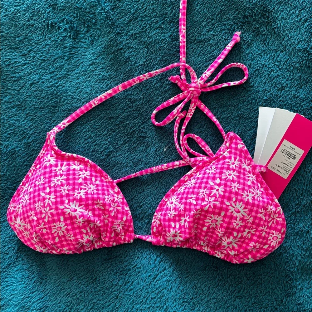 Lilly Pulitzer Pink Patterned Bikini - Picture 5 of 6